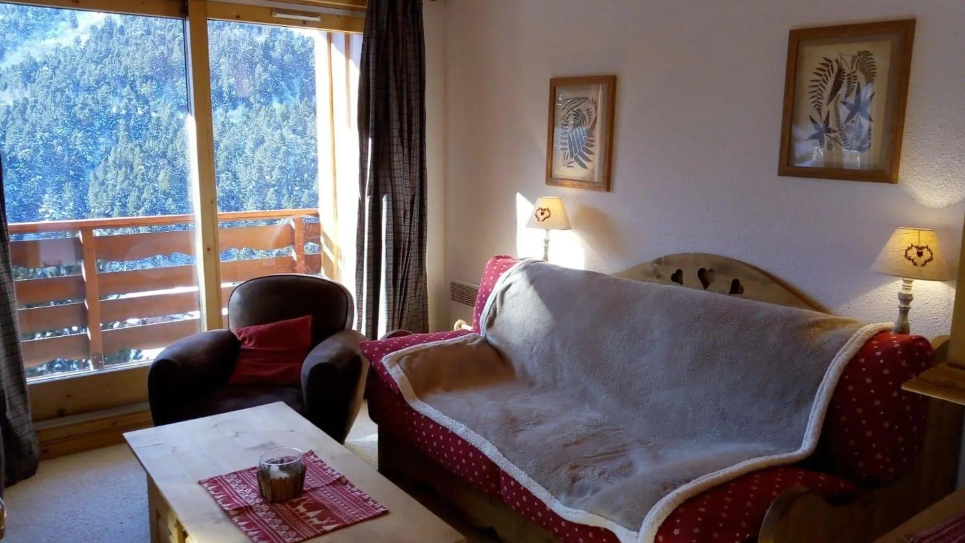 Vaste Appt 2 Ch + Cabine, 200M Des Pistes, Parking, Balcon Sud, Non-Fumeur - Fr-1-355-183 Meribel France