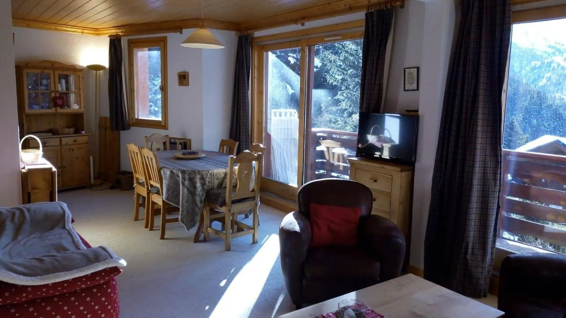 Apartment Vaste Appt 2 Ch + Cabine, 200M Des Pistes, Parking, Balcon Sud, Non-Fumeur - Fr-1-355-183 Meribel France